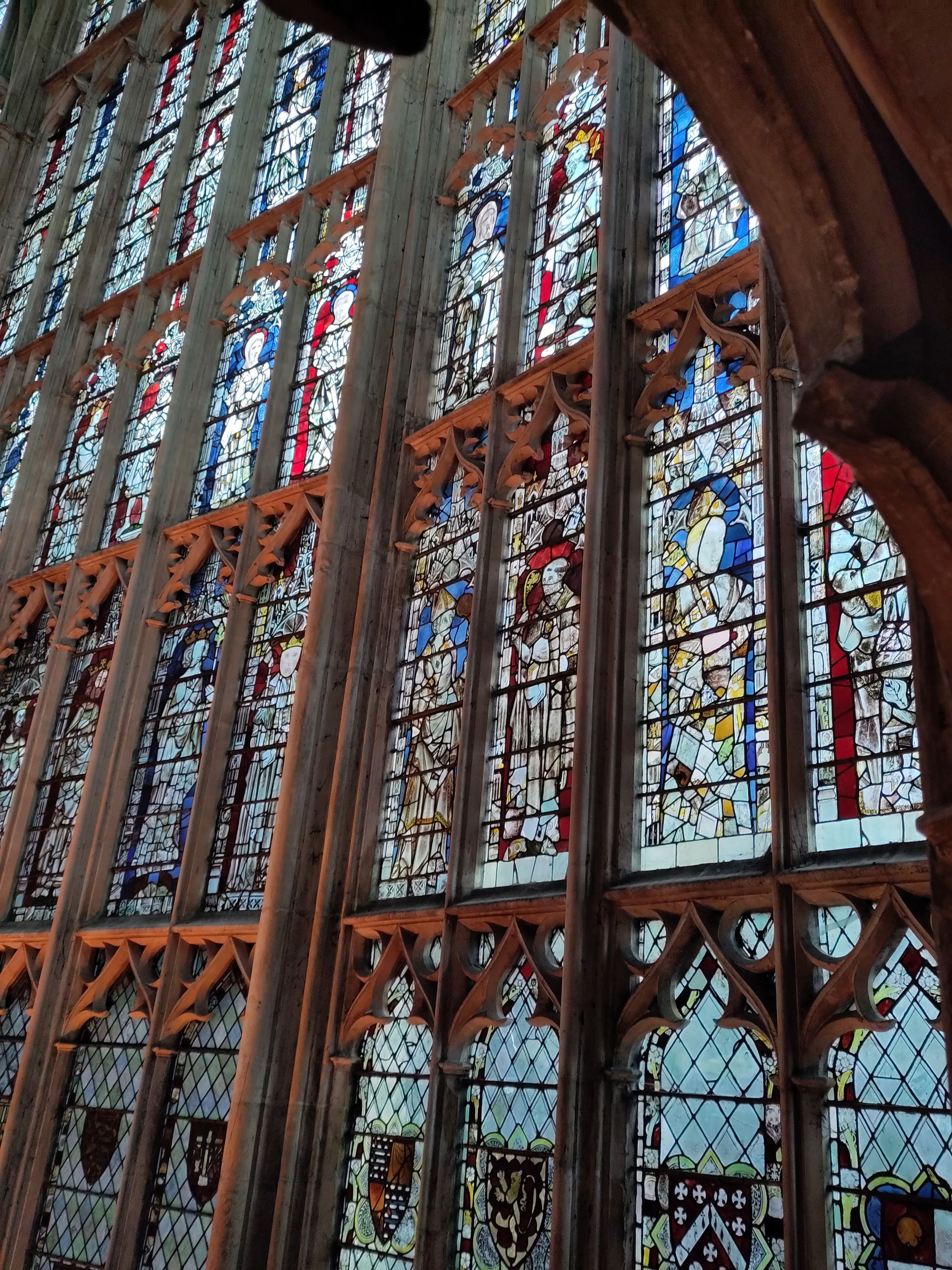 An image of a stained glass window.